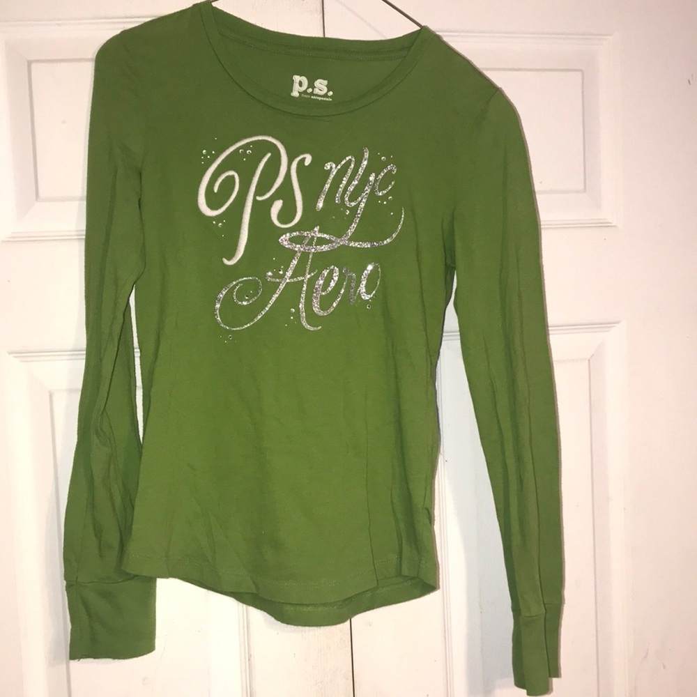 Girl’s P.S. Aeropostale Glitter Tee